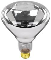 Feit Electric 125R40/1 Incandescent Lamp, 125 W, BR40 Lamp, Medium E26 Lamp Base, 2700 K Color Temp, Clear Lamp, Pack of 12