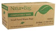 Natur-Tec NT1075-RTL-00004 Trash Bag, 3 gal