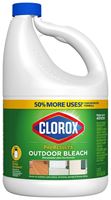 Clorox ProResults 32437 Outdoor Bleach, 121 oz, Liquid, Bleach, Pale Yellow, Pack of 3