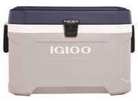 IGLOO 50549 Cooler, 70 qt Cooler, Ash Gray/Aegean Sea, 5 days Ice Retention