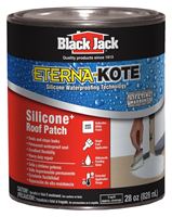 Black Jack 5586-1-02 Silicone Roof Sealant, White, Liquid, 1 qt Pail, Pack of 2