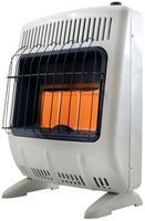 Mr. Heater F299821 Vent-Free Radiant Gas Heater, 11-1/4 in W, 27 in H, 20,000 Btu Heating, Natural Gas