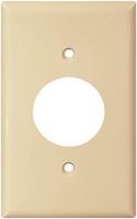 Eaton Wiring Devices 5131V-BOX Single Receptacle Wallplate, 4-1/2 in L, 2-3/4 in W, 1 -Gang, Nylon, Ivory, Pack of 15