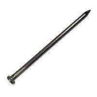 ProFIT 0053285 Finishing Nail, 12 in L, Carbon Steel, Brite, Flat Head, Round Shank, 5 lb