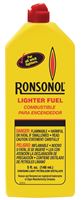 Ronson 99060 Lighter Fuel, Liquid, Clear, 5 oz Bottle, Pack of 12