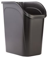 Rubbermaid 2111429 Under Counter Waste Basket, 9 gal Capacity, Black, Pack of 4