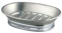 iDESIGN 76050 Soap Dish, Stainless Steel, Pack of 2