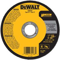 DeWALT DW8404 Grinding Wheel, 4-1/2 in Dia, 1/4 in Thick, 7/8 in Arbor, 30 Grit, Very Coarse