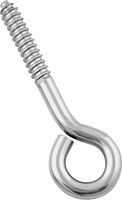 National Hardware N220-806 Lag Screw Eye, 3/8 in Thread, 2 in L Thread, 3/4 in ID Dia Eye, 3.01 in L Shank