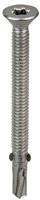 Acorn International S-WM12212G250 Screw, #12 Thread, Star Drive, Self-Tapping, Winged Point, Galvanized Steel, 250 BAG