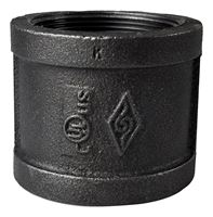 ProSource 21-2B Pipe Coupling, 2 in, Threaded, Steel, SCH 40 Schedule, 300 psi Pressure