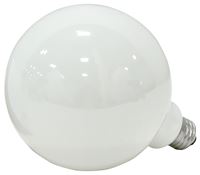 Sylvania 15792 Incandescent Lamp, 60 W, G40 Lamp, Medium Lamp Base, 490 Lumens, 5000 K Color Temp, 2500 hr Average Life