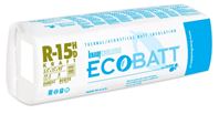 Knauf Insulation B45EVX R15K Kraft Faced Batt Insulation, 93 in L, 15 in W, R15 R-Value, Fiberglass, Brown