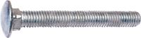 Midwest Fastener 05506 Carriage Bolt, 3/8-16 in Thread, NC Thread, 3-1/2 in OAL, 2 Grade