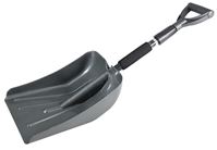 SubZero 17211 Extendable Snow Shovel, 8-1/2 in W Blade, 13-3/4 in L Blade, Plastic Blade, Plastic Handle, 37 in OAL