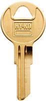 Hy-Ko 21200Y11BR Key Blank, Brass, Nickel, For: Yale Cabinet, House Locks and Padlocks, Pack of 200