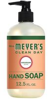 Mrs. Meyers 13104 Hand Soap, Liquid, Geranium, 12.5 oz Bottle