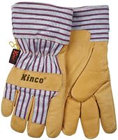 Heatkeep 1927-XL Protective Gloves, Mens, XL, Wing Thumb, Palamino