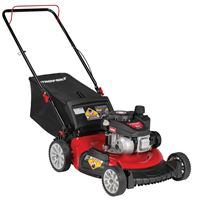 Troy-Bilt 11A-A2SD766 Walk-Behind Push Mower, 140 cc Engine Displacement, 21 in W Cutting, Recoil Start