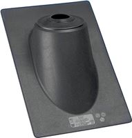 Hercules High-Rise Series 11930 Roof Flashing, 19 in OAL, 11 in OAW, Thermoplastic