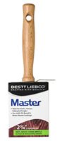 Master 480500 Paint Brush, China Bristle, 2-Piece Handle, Pack of 6