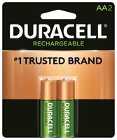 Duracell 66153 Battery, 2000 mAh, AA Battery, Nickel-Metal Hydride, Rechargeable