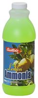 Austin 54200-00047 All-Purpose Lemon Ammonia, 1 qt Bottle, Liquid, Lemon, Yellow, Pack of 12