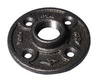 Prosource 27-3/4B Floor Flange, 3/4 in, 3.4 in Dia Flange, FIP, 4-Bolt Hole, 0.28 inch (7 mm) Dia Bolt Hole