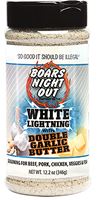 Boars Night Out OW86508 BBQ Seasoning, Garlic Butter, 12.2 oz, Jar