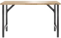 Gladiator GAWB66HWGG Wide Hardwood Modular Workbench, 66-1/2 in OAW, 38-3/4 in OAH, 20 in OAD, 1500 lb, Hammered Granite