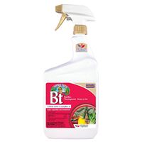 Bonide 806 Bacillus Thuringiensis, Liquid, Spray Application, 1 qt