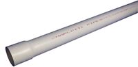 Charlotte Pipe PVC 04020B 0800 Pipe, 2 in, 20 ft L, SCH 40 Schedule, PVC, White