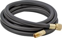 Bayou Classic 7910 LPG Hose, 1/4 in ID, 10 ft L, MNPT x FNPT Flare Swivel, Thermoplastic