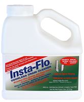 Insta-Flo IS-600 Drain Cleaner, Solid, White, Odorless, 6 lb Bottle, Pack of 4