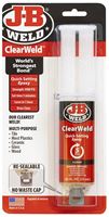 J-B Weld 50112 Epoxy Adhesive, Clear, Liquid, 25 mL, Syringe