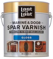 Last n Last 50704 Marine and Door Spar Varnish, High-Gloss, Amber, Liquid, 1 qt, Can, Pack of 6