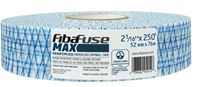 Adfors FibaFuse MAX FDW9146-U Reinforced Paperless Tape, 250 ft L, 2-1/16 in W, 0.793 in Thick, Blue/White