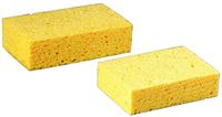 3M 7456-T Commercial Sponge, 7-1/2 in L, 4-3/8 in W, 2.06 in Thick, Cellulose, Yellow