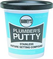 Harvey 043010 Plumbers Putty, Solid, Off-White, 14 oz Can