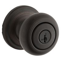 Kwikset Signature Series 740H11PSMTRCAL/RC Entry Knob, Venetian Bronze, Metal, K3, KW1 Keyway, 2 Grade