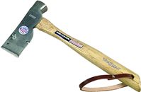 Vaughan SH Shingling Hatchet, 2-1/8 in Cutting Edge, 14 oz Head, Steel Head, Wood Handle, 13 in OAL