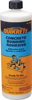 Quikrete 9902-14 Bonding Adhesive, Liquid, Vinyl Acetate, White, 1 qt Bottle