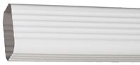 GUTTER DOWNSPOUT 2X3IN WHITE, Pack of 10