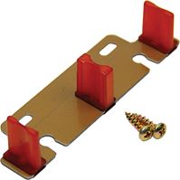 Johnson Hardware 2135PPK1 Door Guide, Nylon, Brown, Bottom Mounting