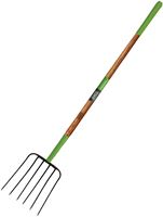 Ames 2826900 Manure Fork, Steel Tine, Wood Handle, 61 in L Handle