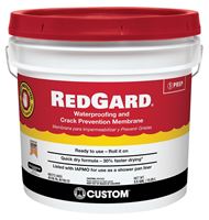 CUSTOM REDGARD LQWAF3 Waterproofing and Crack Prevention, Liquid, Red, 3.5 gal, Pail