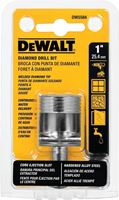 DeWALT DW5584 Drill Bit, 1 in Dia, 2-1/4 in OAL, Spiral Flute, 3/8 in Dia Shank, Round Shank