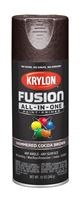 Krylon K02785007 Spray Paint, Hammered, Cocoa Brown, 12 oz, Can