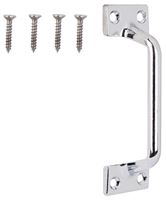 ProSource 20902CHB-PS Sash Lift, 3-7/8 in L Handle, Zinc, Chrome