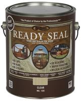 Ready Seal 100 Stain and Sealer, Clear, 1 gal, Can, Pack of 4
